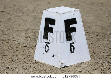 Alphabet Dressage Letter Post For A Dressage Arena