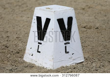 Alphabet Dressage Letter Post For A Dressage Arena