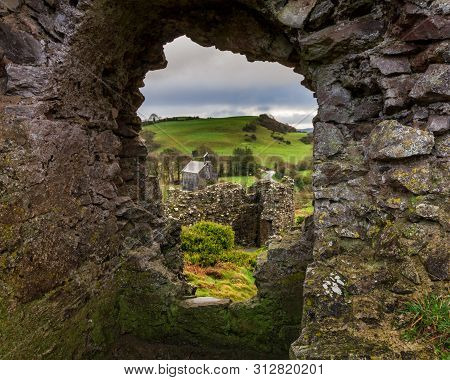 The Rock Of Dunamase Is The Ruins Of A 9th Century Castle In County Laois, Ireland