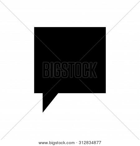 Speech Bubble Vector Icon For Apps And Websites