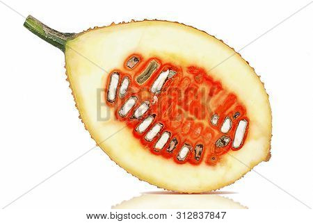 Fresh Baby Jackfruit Isolated On White Background