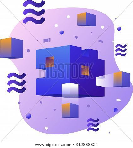 Libra Cryptocurrency Template Design.new Cryptocurrency. Calibra Is A New Digital Wallet For A New D