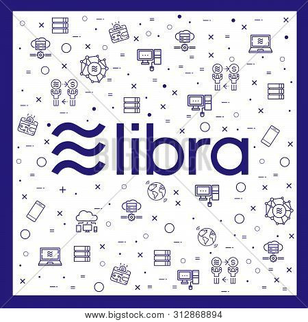 Libra Cryptocurrency Web Template Design.new Cryptocurrency. Calibra Is A New Digital Wallet For A N