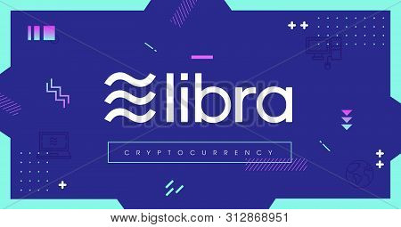 Libra Cryptocurrency Web Template Design.new Cryptocurrency. Calibra Is A New Digital Wallet For A N