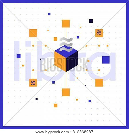 Libra Cryptocurrency Web Template Design.new Cryptocurrency. Calibra Is A New Digital Wallet For A N