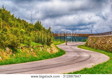 Cheile Gradistei, Fundata, Romania - May 25, 2019: Hdr Image Of Cheile Gradistei Resort, Fundata, Br