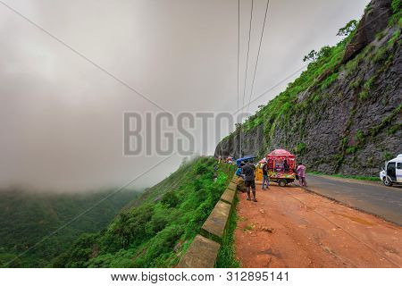 A View Point In Vagamon Hills Station