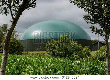 Biogas Plant For Generating Electricity And Generating Energy During