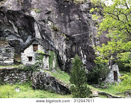 The Sott Piodau Site, Bignasco - Canton Of Ticino, Switzerland