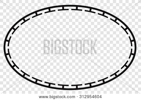 Vector Black Circle Frame For Certificate, Placard Go Xi Fat Cai, Imlek Moment Or Other China Relate