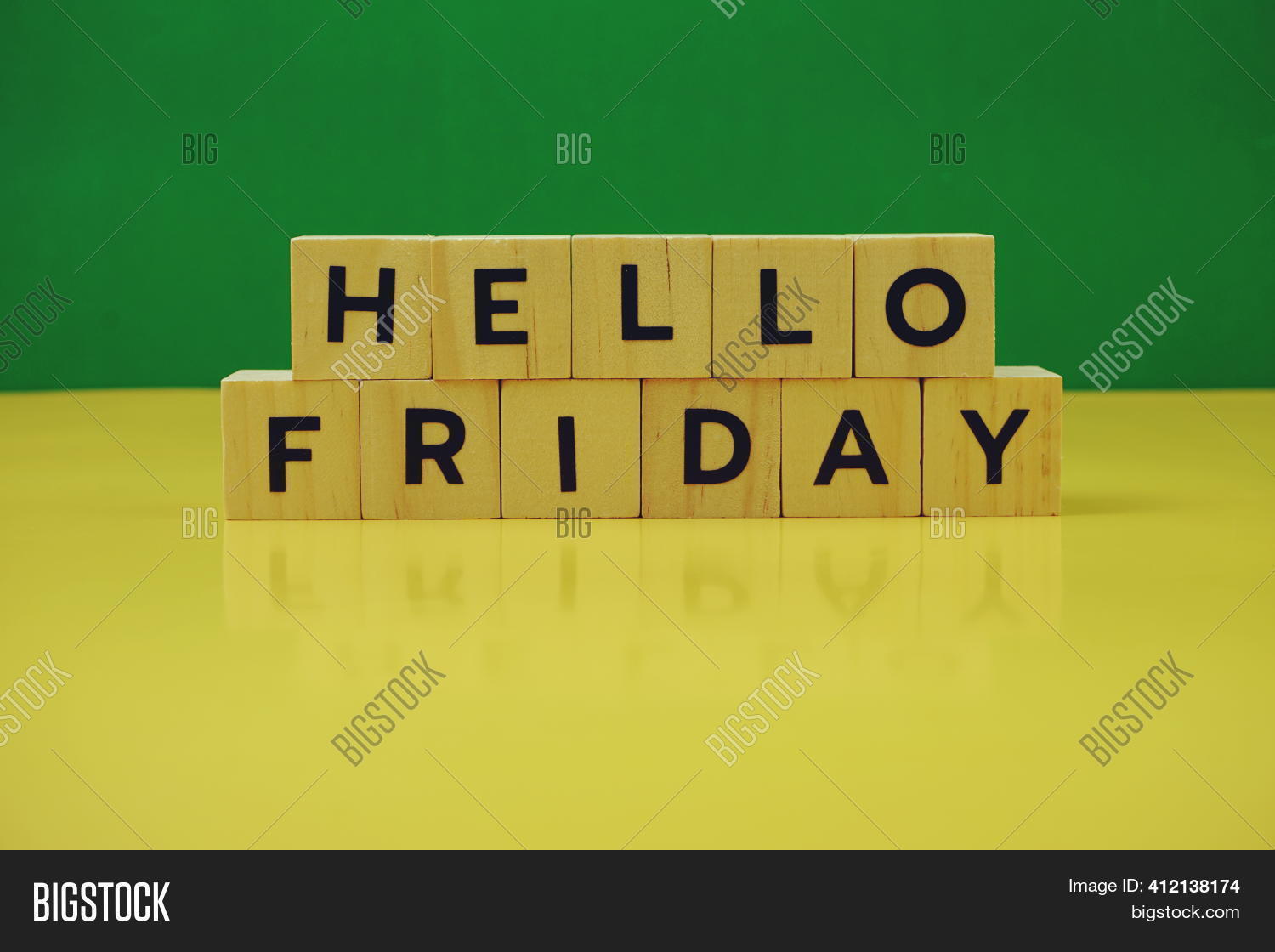 Hello Friday Alphabet Image & Photo (Free Trial) | Bigstock