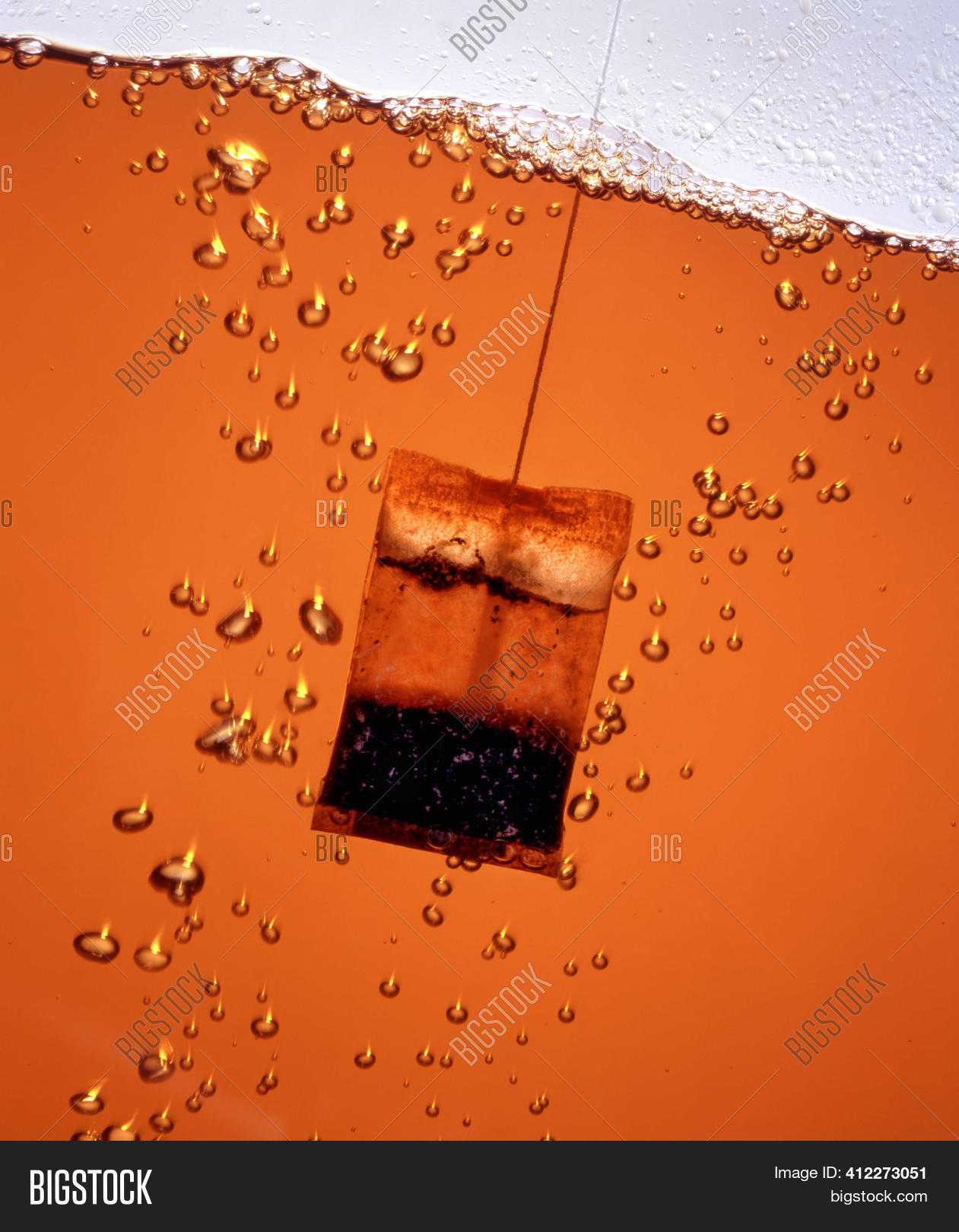 Tea Texture Tea Bag On Image & Photo (Free Trial) Bigstock