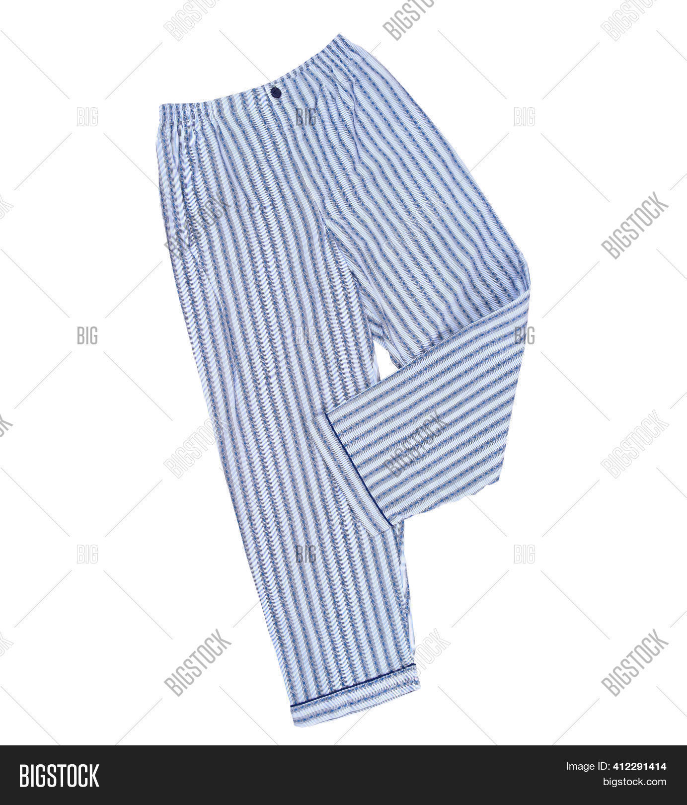 Striped Pajama Pants Image \u0026 Photo 