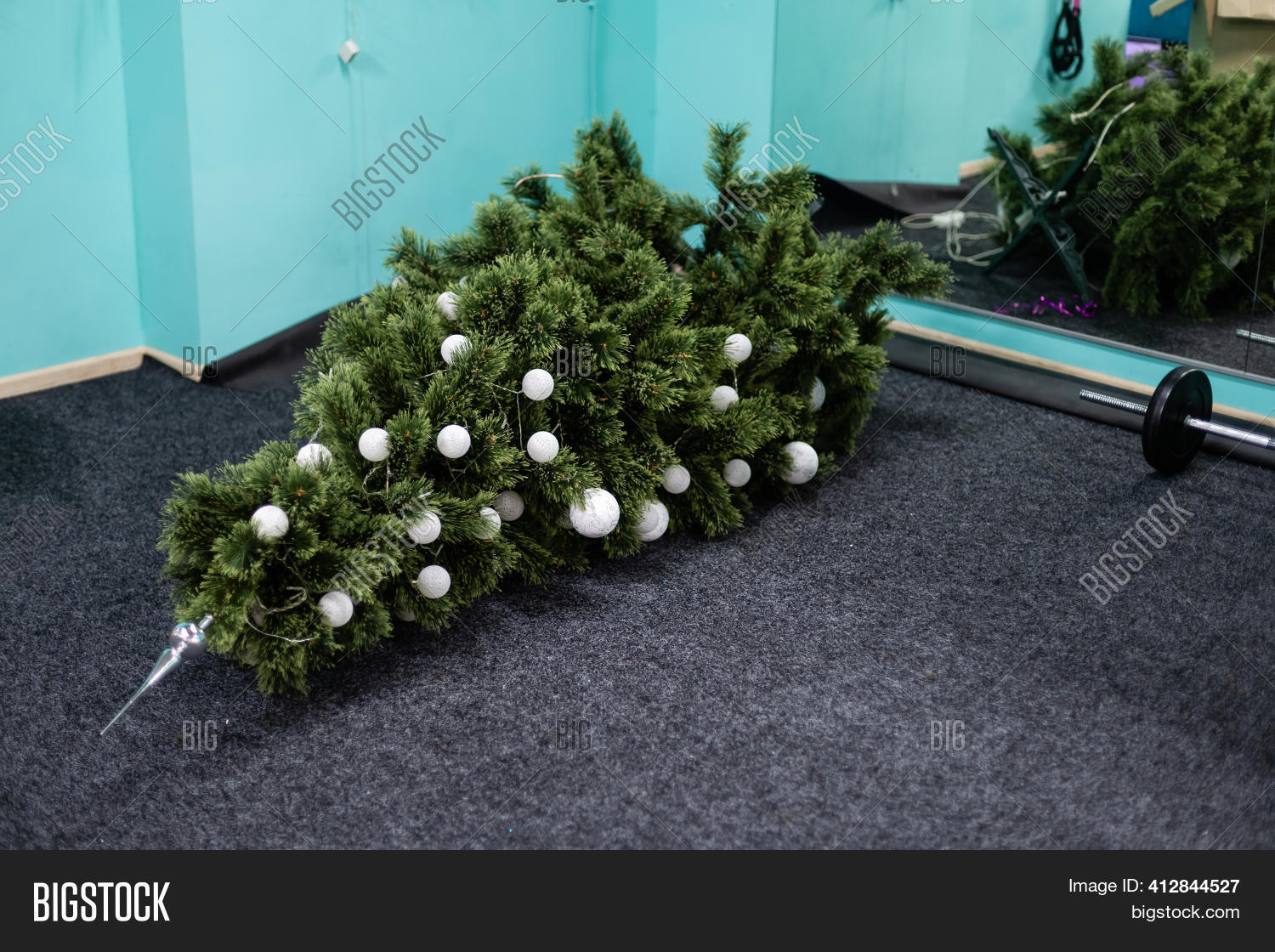 Knocked Down Christmas Image & Photo (Free Trial) Bigstock