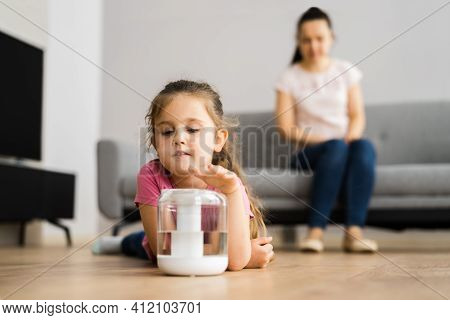 Humidifier Wet Steam And Ionizing Room Air