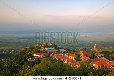 Signagi ใน Kakheti, Georgia