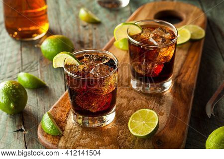 Hard Strong Alcoholic Drinks Big Glasses And Shot Glass In Assortent: Vodka, Cognac, Tequila, Brandy