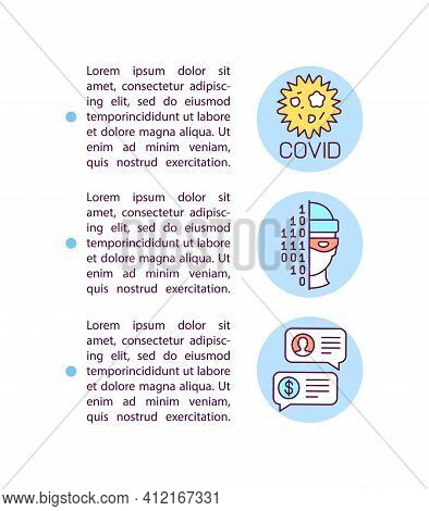 Covid-19 And Vishing Concept Icon With Text. Online Hacking In Quarantine, E Banking. Scammers. Ppt 