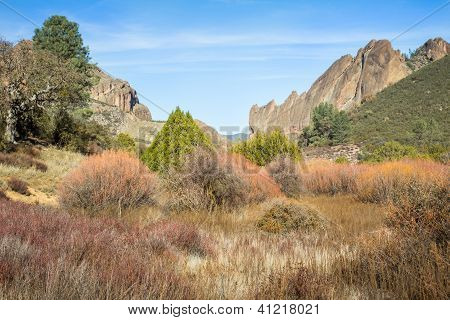 Pinnacles National Monument en Californie (États-Unis)