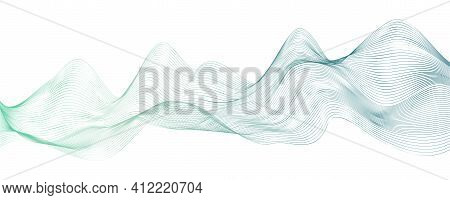 Abstract Guilloche Pattern. Vector Complex Gradient Lines Texture. Element For Design Project Certif