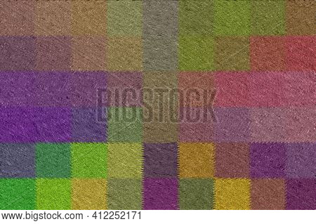 Tie Dye Striped Pattern Abstract Background. Cotton Fabric Abstract Texture Background.