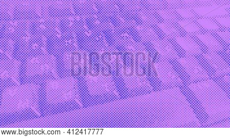 Abstract Technology Binary Code Dark Red Background. Cyber Attack, Ransomware, Malware, Scareware Co