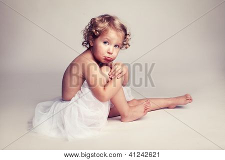 นักเพ้อฝัน capricious น้อยบัลเล่ต์ รับเศร้าสาว แฟชั่นเด็ก