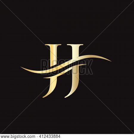 Modern Jj Logo Design For Business And Company Identity. Creative Jj Letter With Luxury Concept.