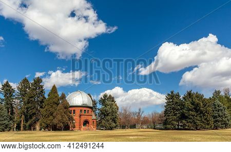 Chamberlin Observatory In The Observatory Park, Denver, Colorado