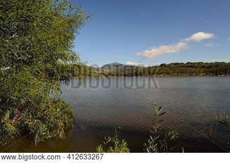 View Of Baratz Lake, Sassari, Nurra, Sardinia