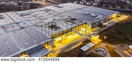 Main Amazon Logistics Center In Germany Bad Hersfeld - Bad Hersfeld, Germany - March 11, 2021