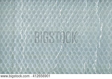 Plastic Air Bubble Protection Foil Wrap Texture Background, Air Bubble Packing Texture