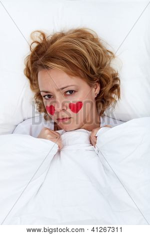 Lovesick Woman Concept