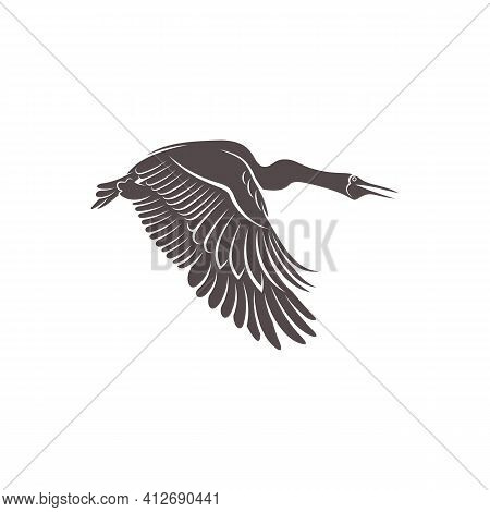 Snake Bird Design Vector Illustration, Creative Snake Bird Logo Design Concept Template, Symbols Ico