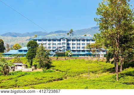 Tea Factory In Nuwara Eliya, Sri Lanka. Nuwara Eliya Is The Most Important Territory For Tea Product