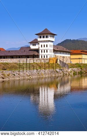 Andricgrad or Kamengrad in Visegrad - Bosnia and Herzegovina - architecture travel background