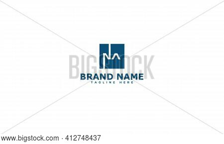 Na Logo Design Template Vector Graphic Branding Element.