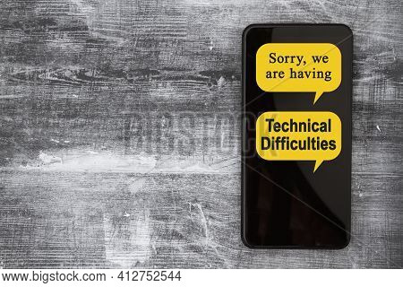 Sorry We Having Image & Photo (Free Trial) | Bigstock