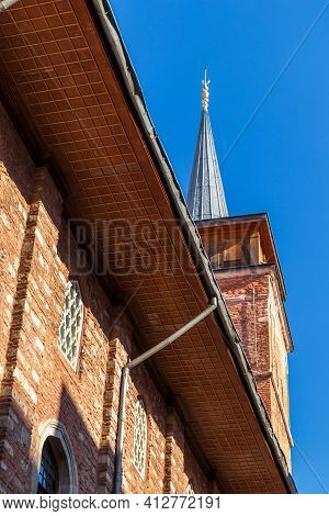 March 8, 2021 In Istanbul - Turkey Arab Mosque And View