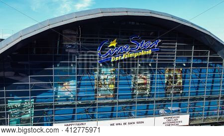 Cinestar Tegel Movie Theater In Berlin - Berlin, Germany - March 11, 2021