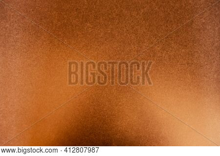 Copper Hammered Metal Plate. Background Texture Wallpaper