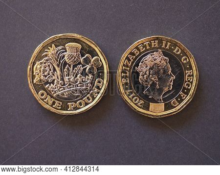 1 Pound Coin, United Kingdom