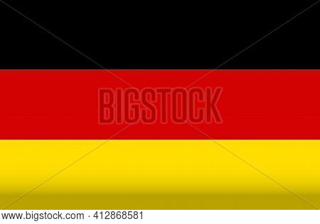 Vector Flag Of Germany. Color Symbol Isolated