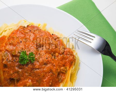Fettuccine Bolognesa