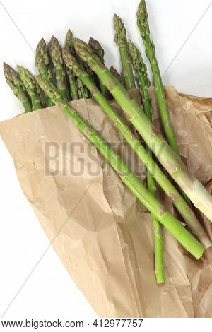Green Asparagus With Long Stem Green Asparagus With Long Stem
