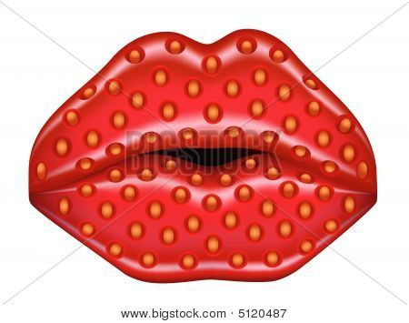 Labbra fragola