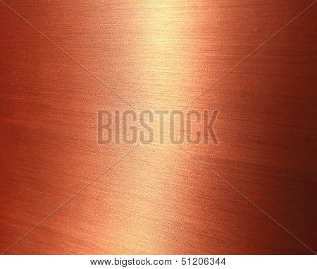 Fine Brushed Copper Texture