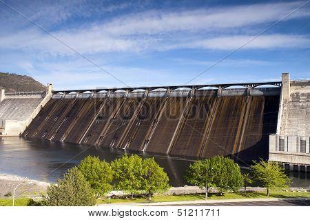 Grand Coulee Dam Hydroelectric Power Plant Columbia River