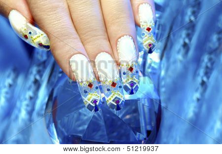 Winter nails.