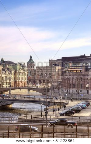 City Stockholm. Hdr